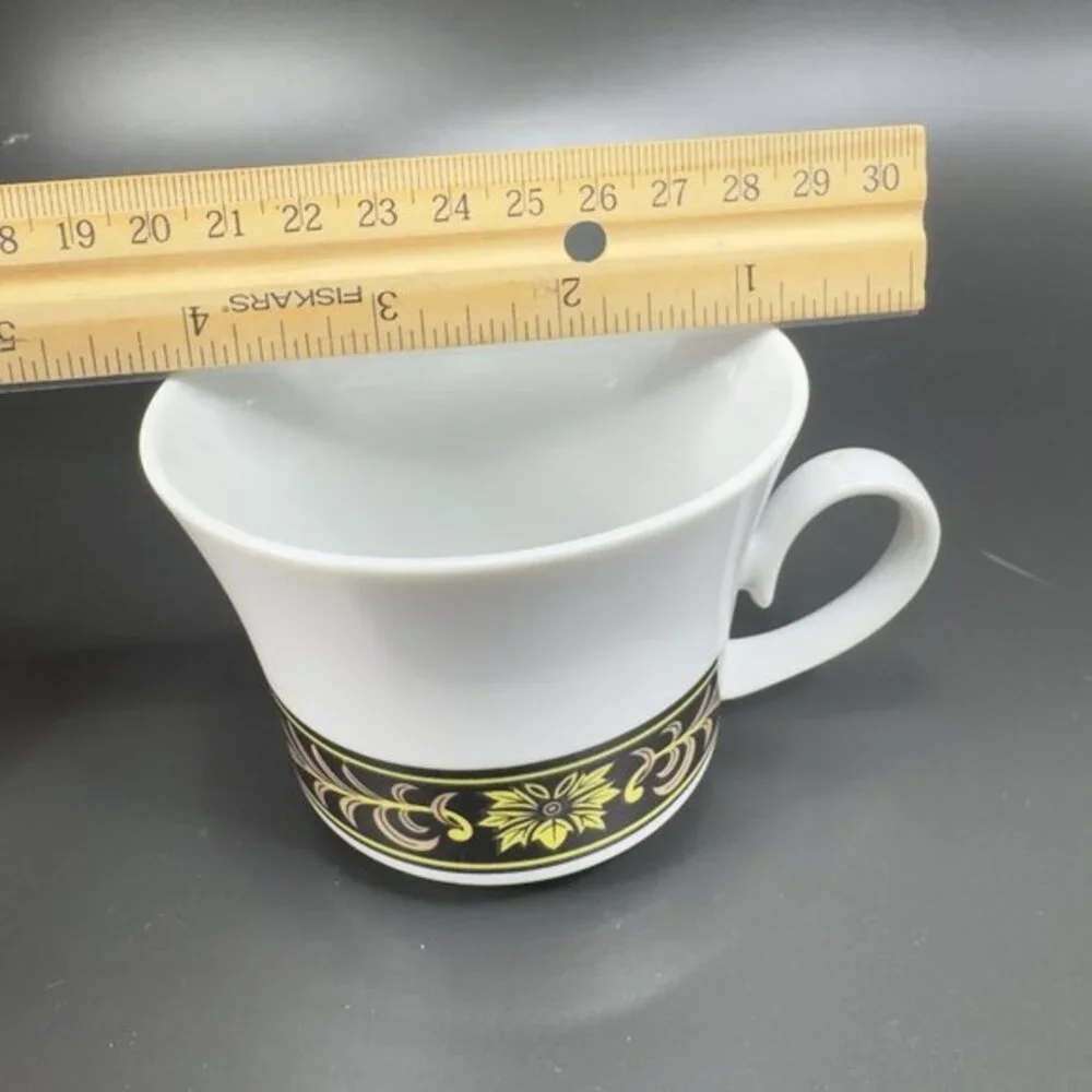 Taihei China Fine Bone China Porcelain Teacup‎ Saucer Set Cup Plate Hacienda VTG